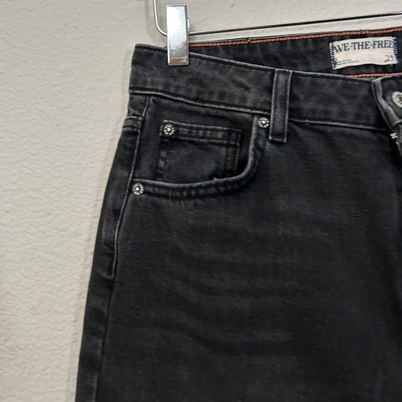 We The Free size 29 The Pacifica high rise slim straight leg jeans charcoal - Picture 5 of 12
